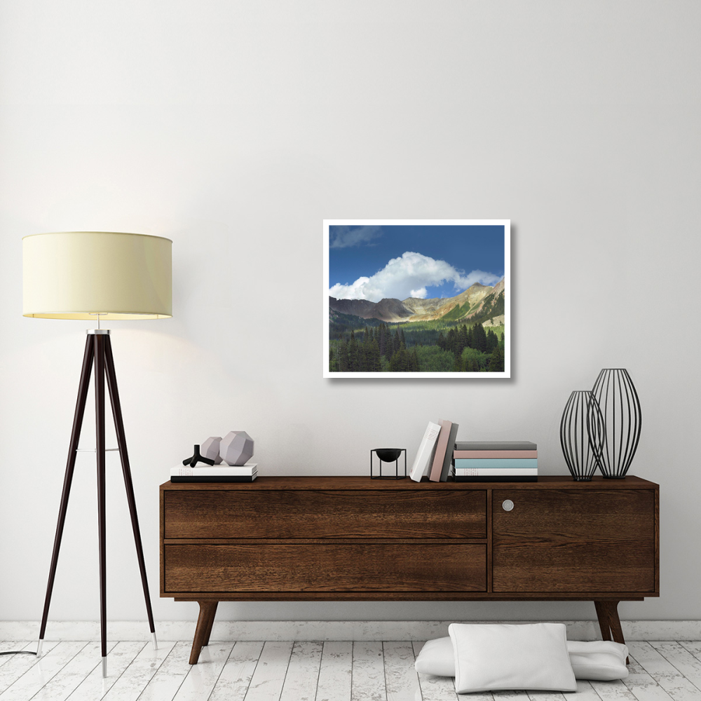 Elk Mountains near Crested Butte, Colorado-Paper Art-32&quotx27.2"