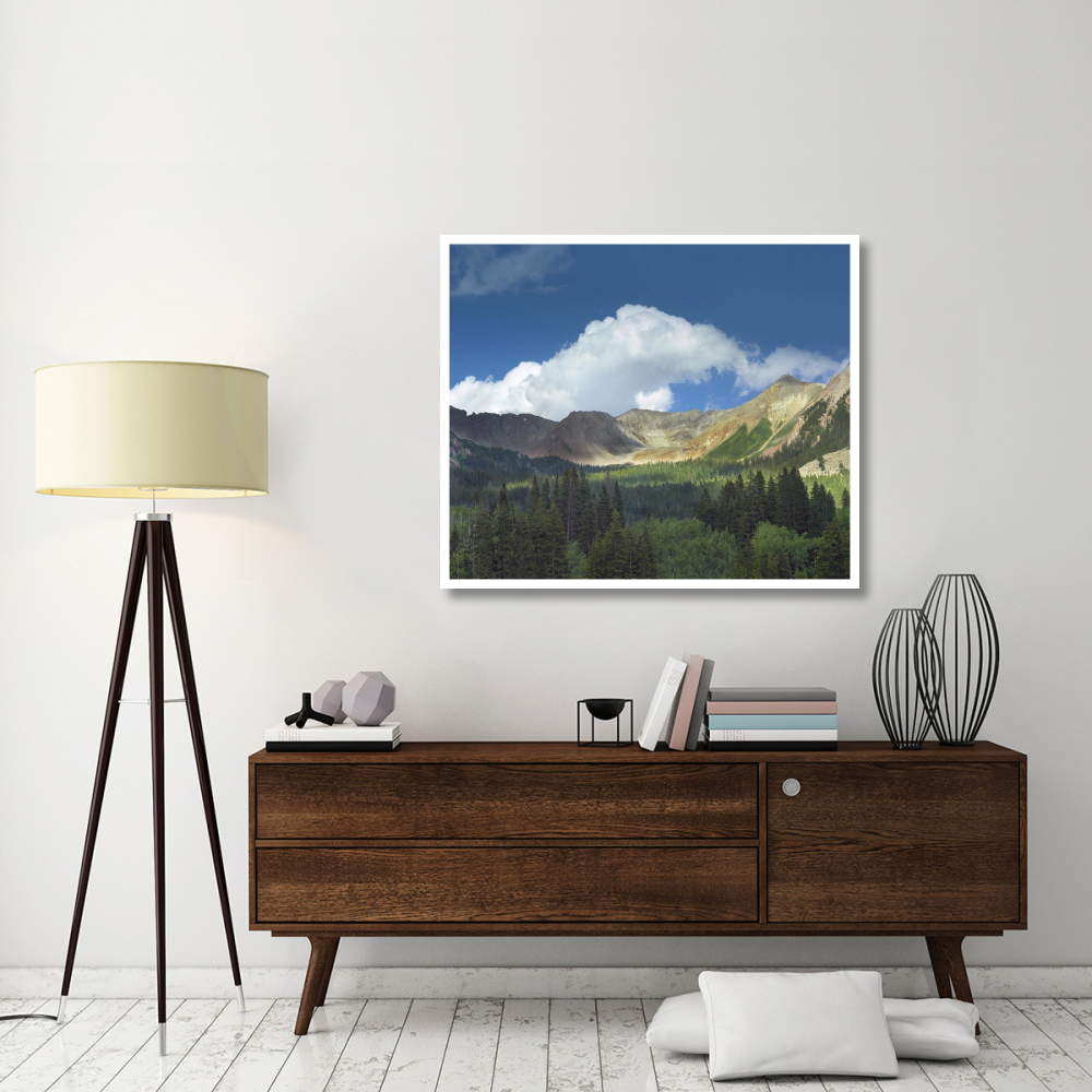 Elk Mountains near Crested Butte, Colorado-Paper Art-46&quotx38.96"