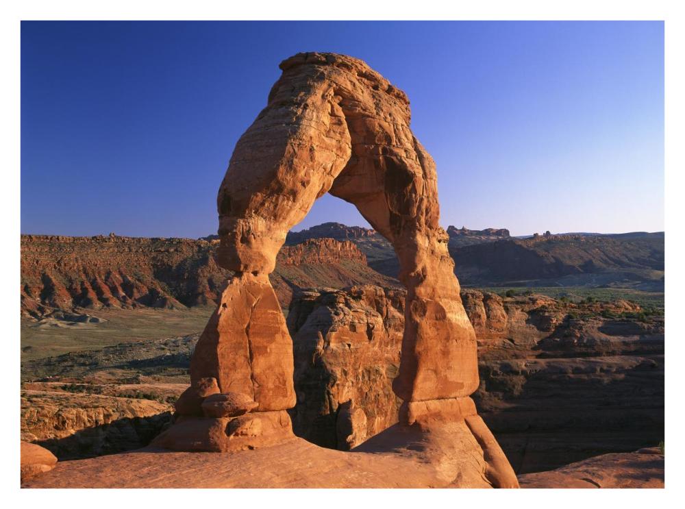 Delicate Arch in Arches National Park, Utah-Paper Art-34"x26"