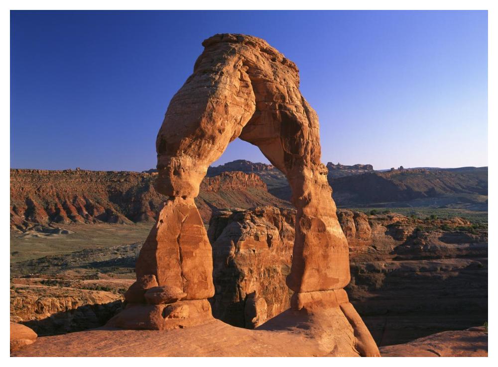 Delicate Arch in Arches National Park, Utah-Paper Art-50"x38"