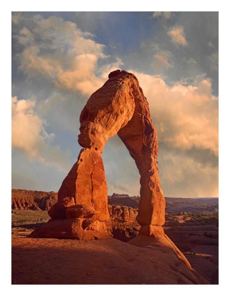 Delicate Arch in Arches National Park, Utah-Paper Art-20"x26"