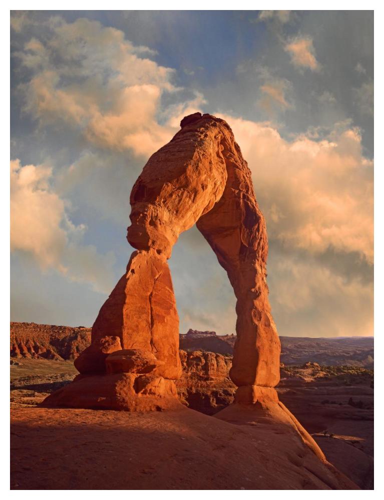 Delicate Arch in Arches National Park, Utah-Paper Art-38"x50"