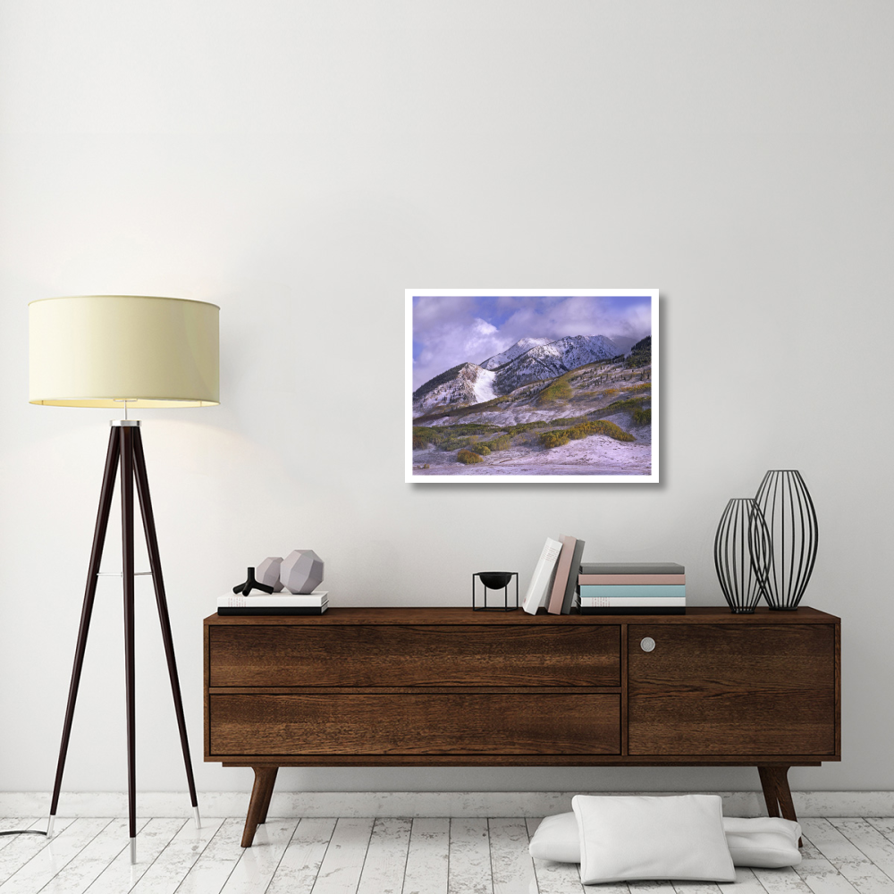 Elk Mountains with snow in autumn, Colorado-Paper Art-34&quotx26"