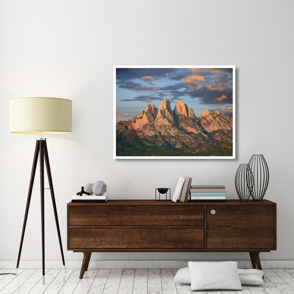 Organ Mountains near Las Cruces, New Mexico-Paper Art-50&quotx38"