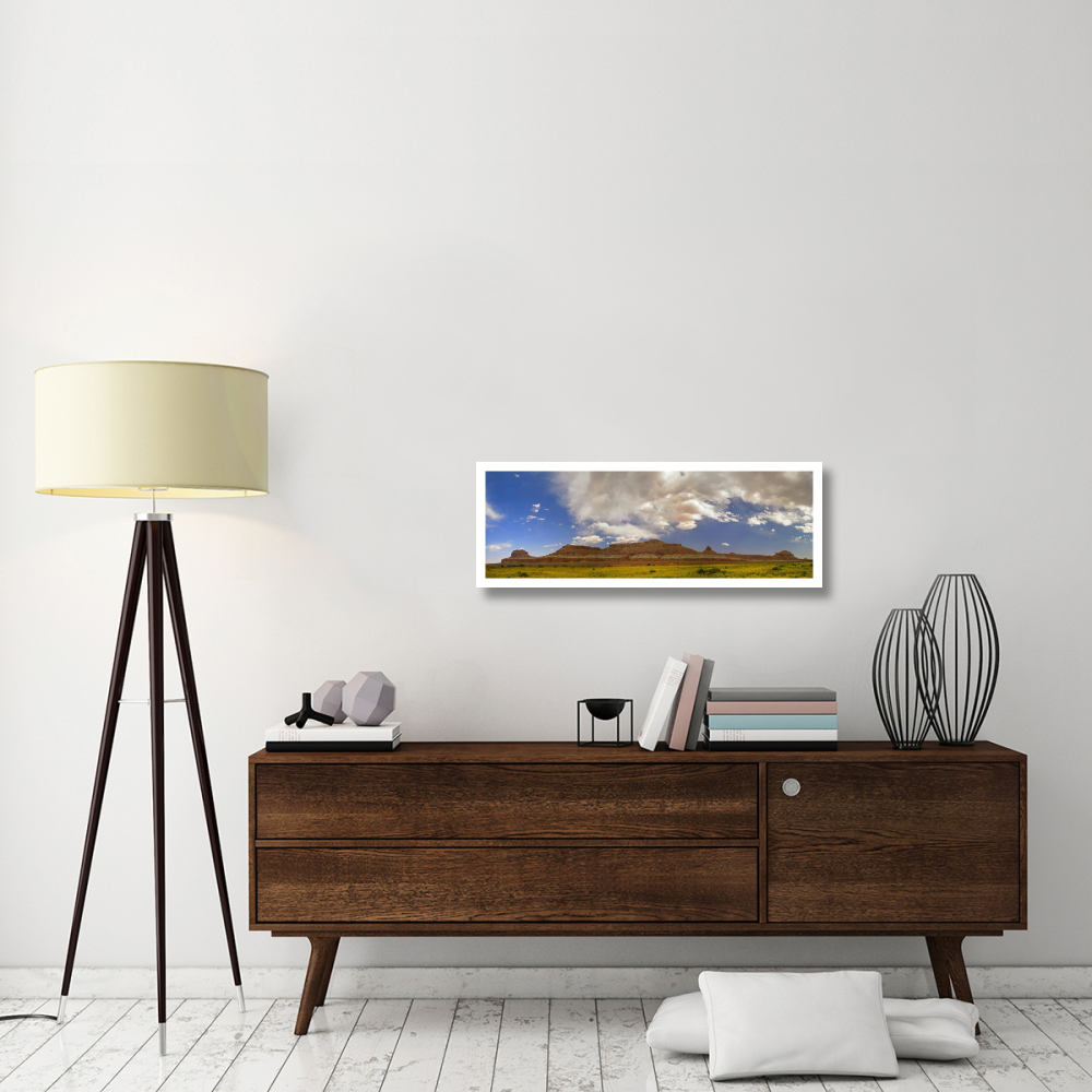 Big Wild Horse Mesa near Goblin Valley, Utah-Paper Art-38&quotx14"