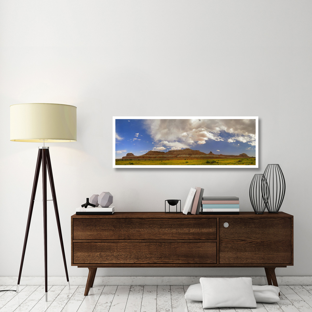 Big Wild Horse Mesa near Goblin Valley, Utah-Paper Art-56&quotx20"