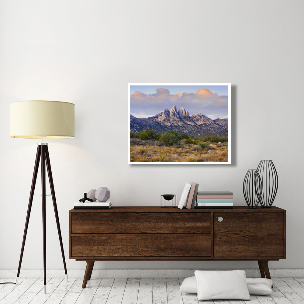 Organ Mountains, Chihuahuan Desert, New Mexico-Paper Art-42&quotx32"