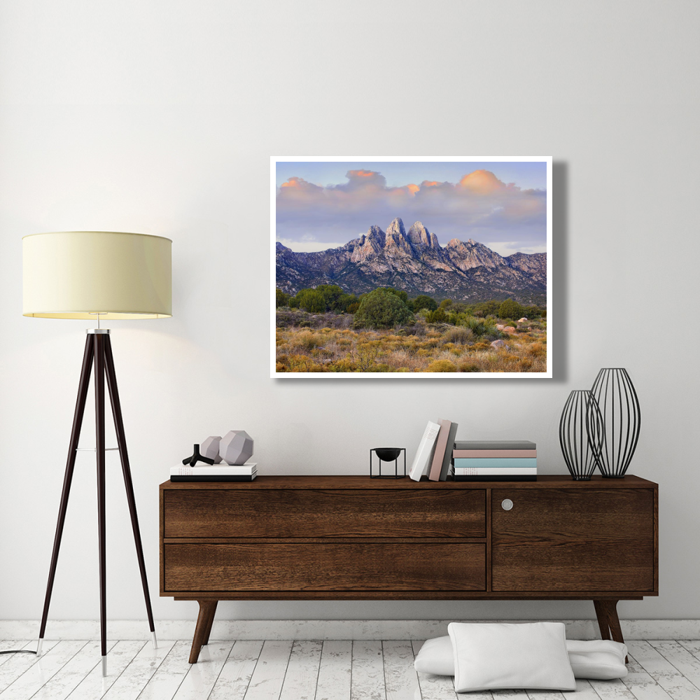 Organ Mountains, Chihuahuan Desert, New Mexico-Paper Art-50&quotx38"