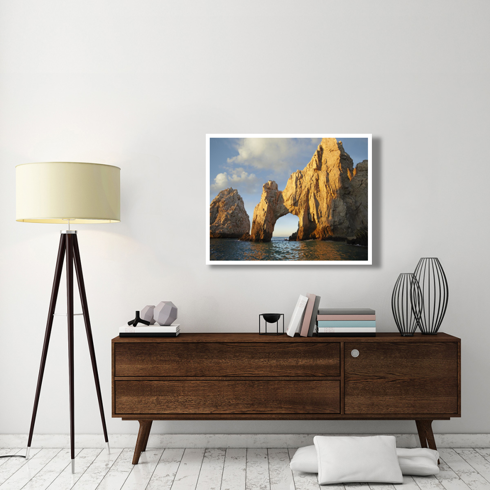 El Arco and sea stacks, Cabo San Lucas, Mexico-Paper Art-42&quotx32"