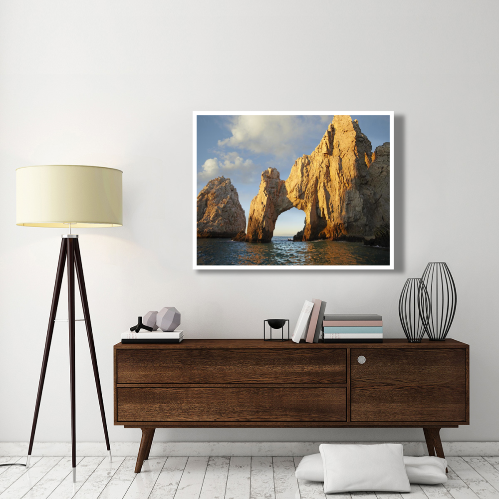 El Arco and sea stacks, Cabo San Lucas, Mexico-Paper Art-50&quotx38"