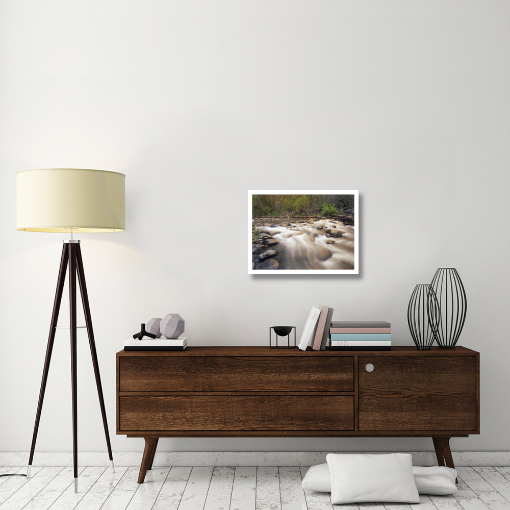 Oak Creek at Grasshopper Point, Sedona, Arizona-Paper Art-26&quotx20"