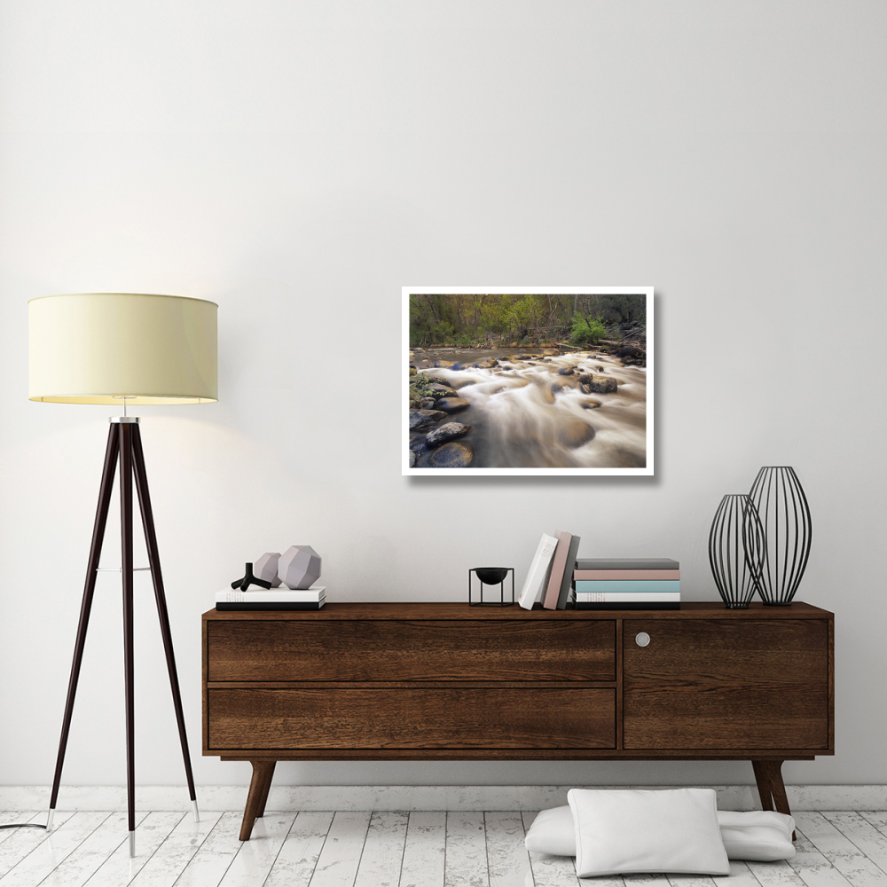 Oak Creek at Grasshopper Point, Sedona, Arizona-Paper Art-34&quotx26"