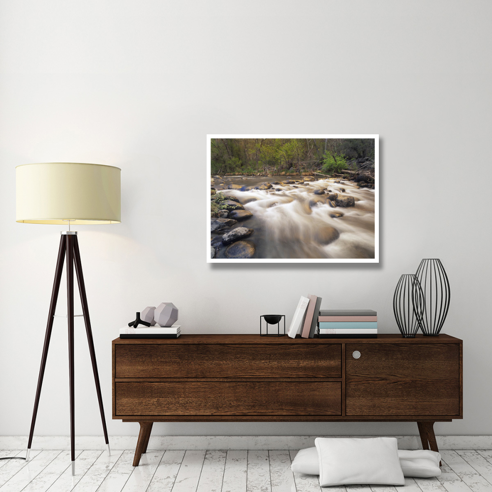 Oak Creek at Grasshopper Point, Sedona, Arizona-Paper Art-42&quotx32"