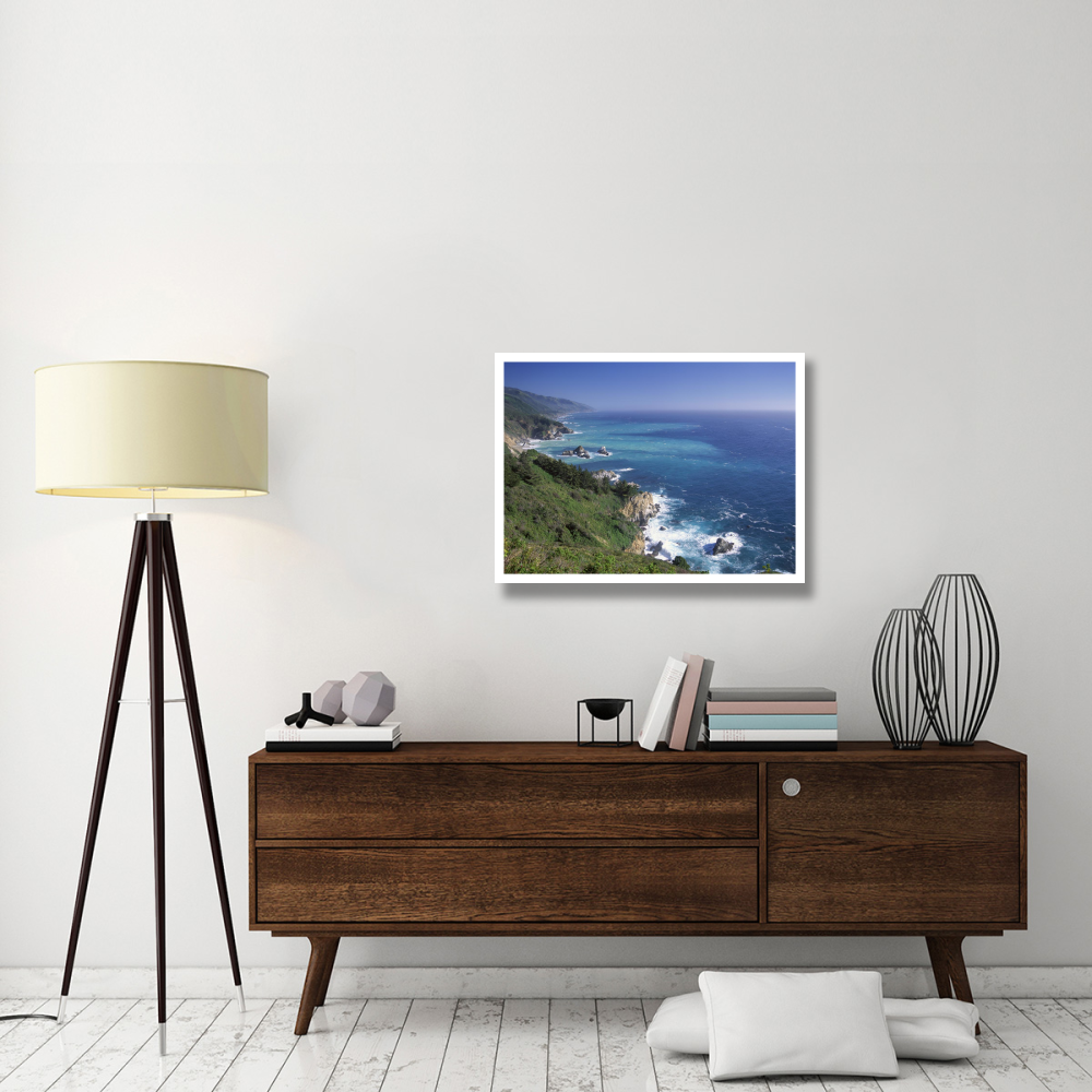 Big Sur coast from near Grimes Point, California-Paper Art-34&quotx26"