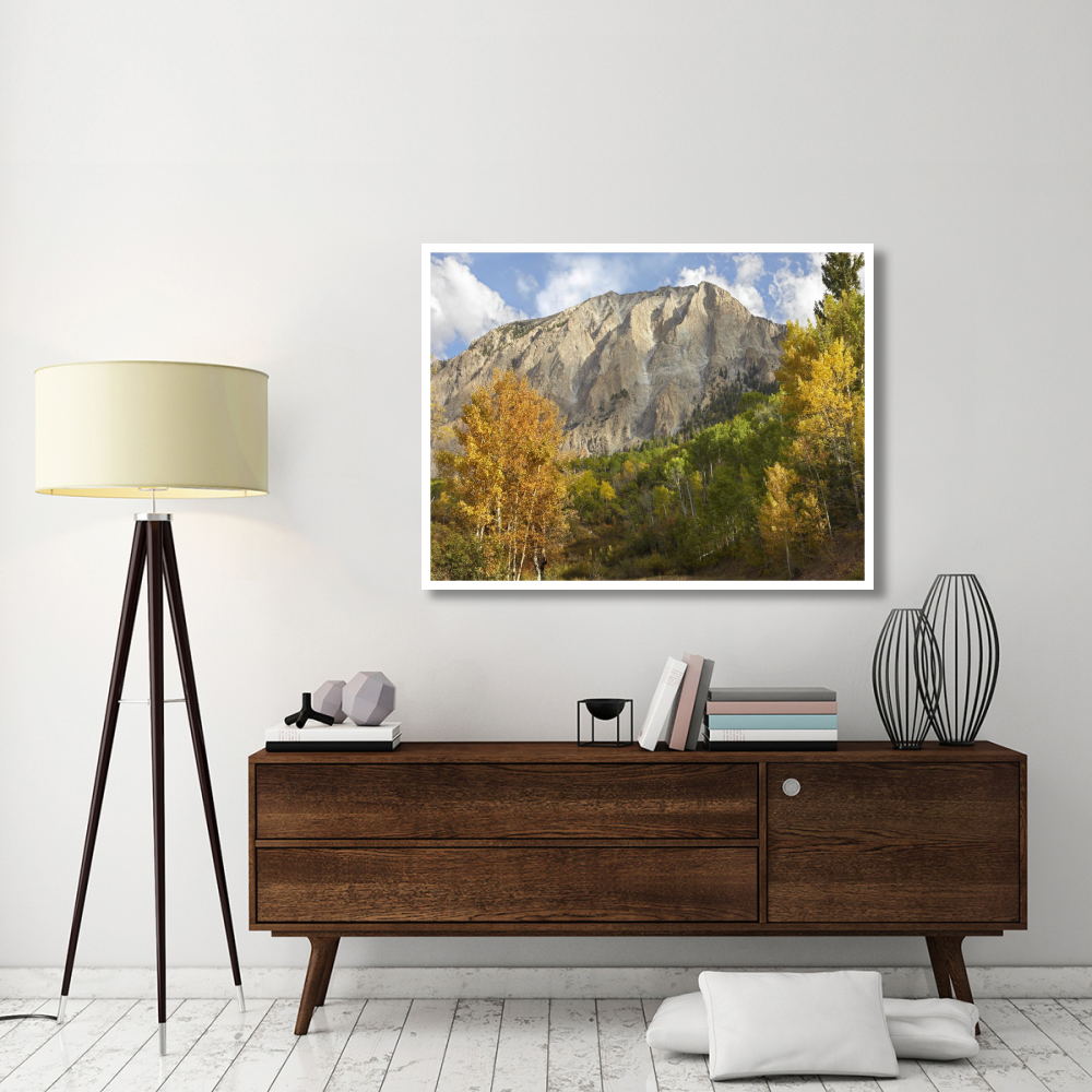 Marcellina Mountain near Crested Butte, Colorado-Paper Art-50&quotx38"
