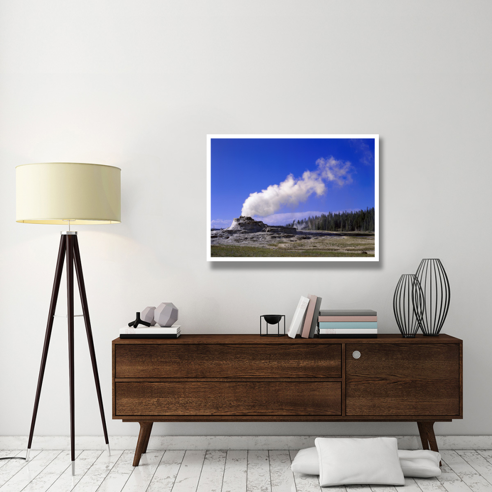 Castle Geyser, Yellowstone National Park, Wyoming-Paper Art-42&quotx32"