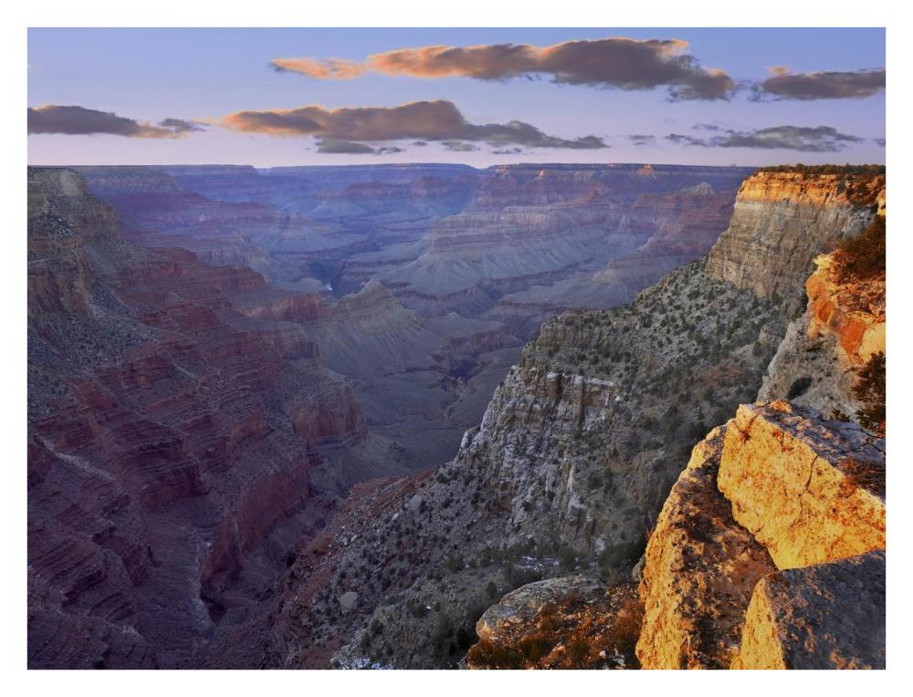 Grand Canyon, Grand Canyon National Park, Arizona-Paper Art-34"x26"