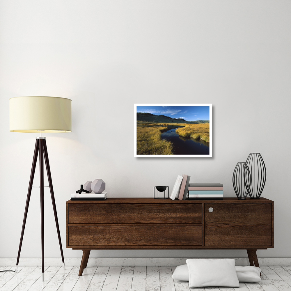 Blacktail Lake, Yellowstone National Park, Wyoming-Paper Art-32&quotx22"