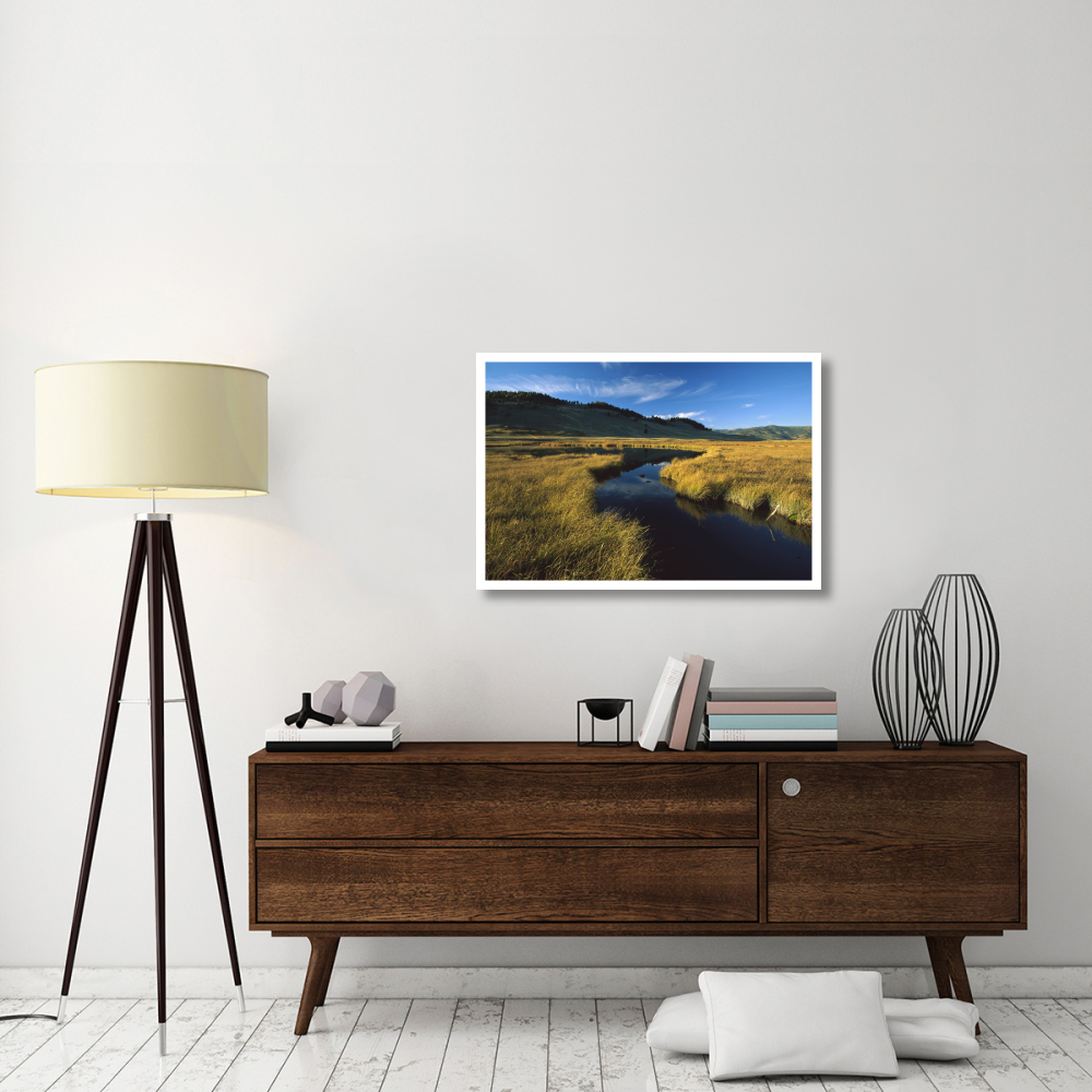 Blacktail Lake, Yellowstone National Park, Wyoming-Paper Art-38&quotx26"