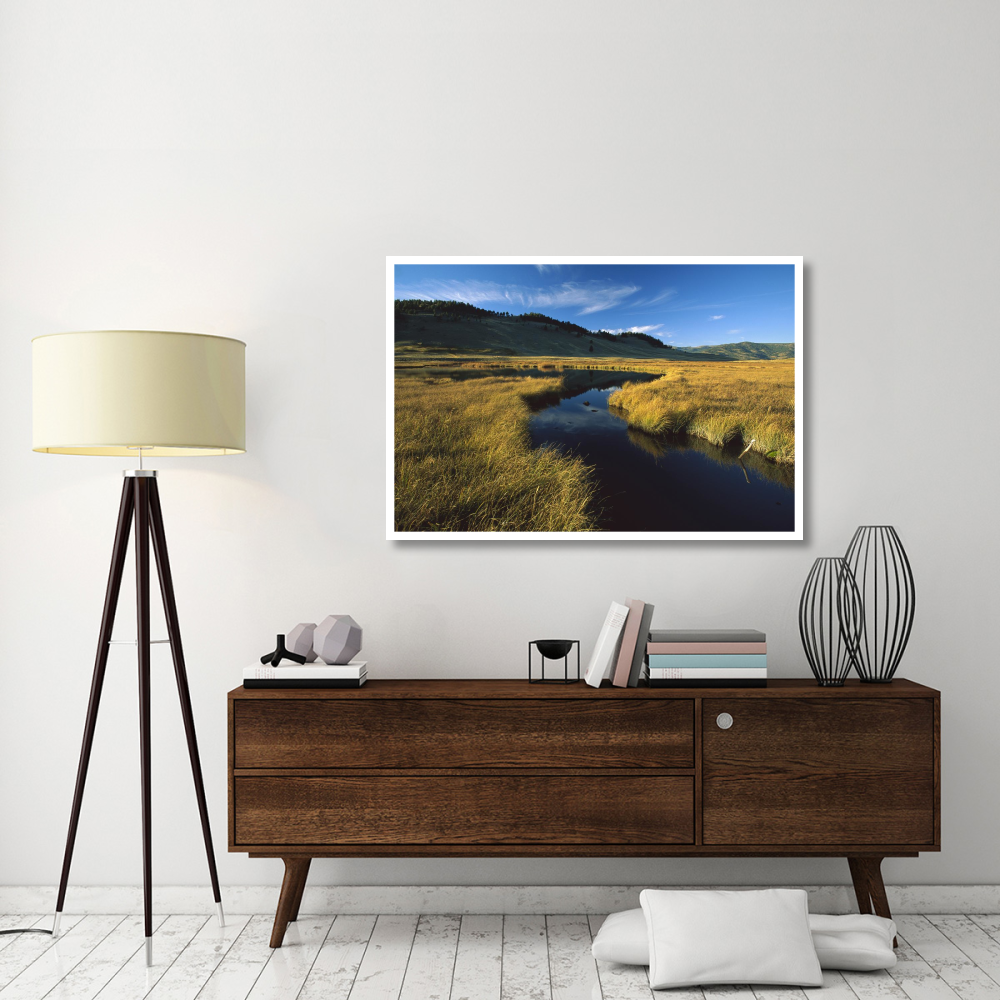 Blacktail Lake, Yellowstone National Park, Wyoming-Paper Art-50&quotx34"