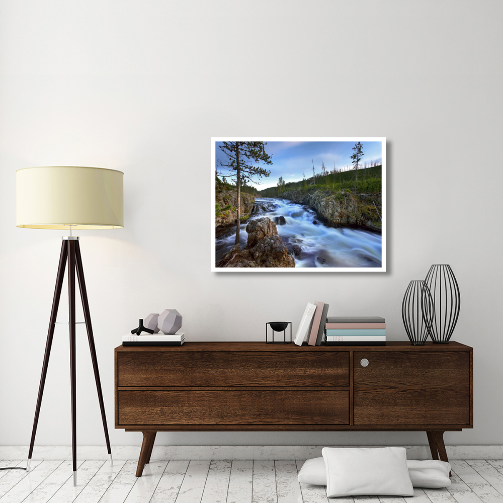 Firehole river, Yellowstone National Park, Wyoming-Paper Art-42&quotx32"