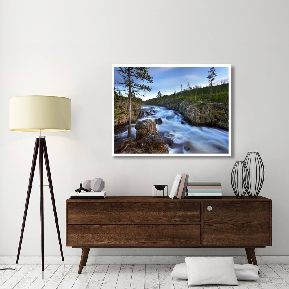 Firehole river, Yellowstone National Park, Wyoming-Paper Art-50&quotx38"