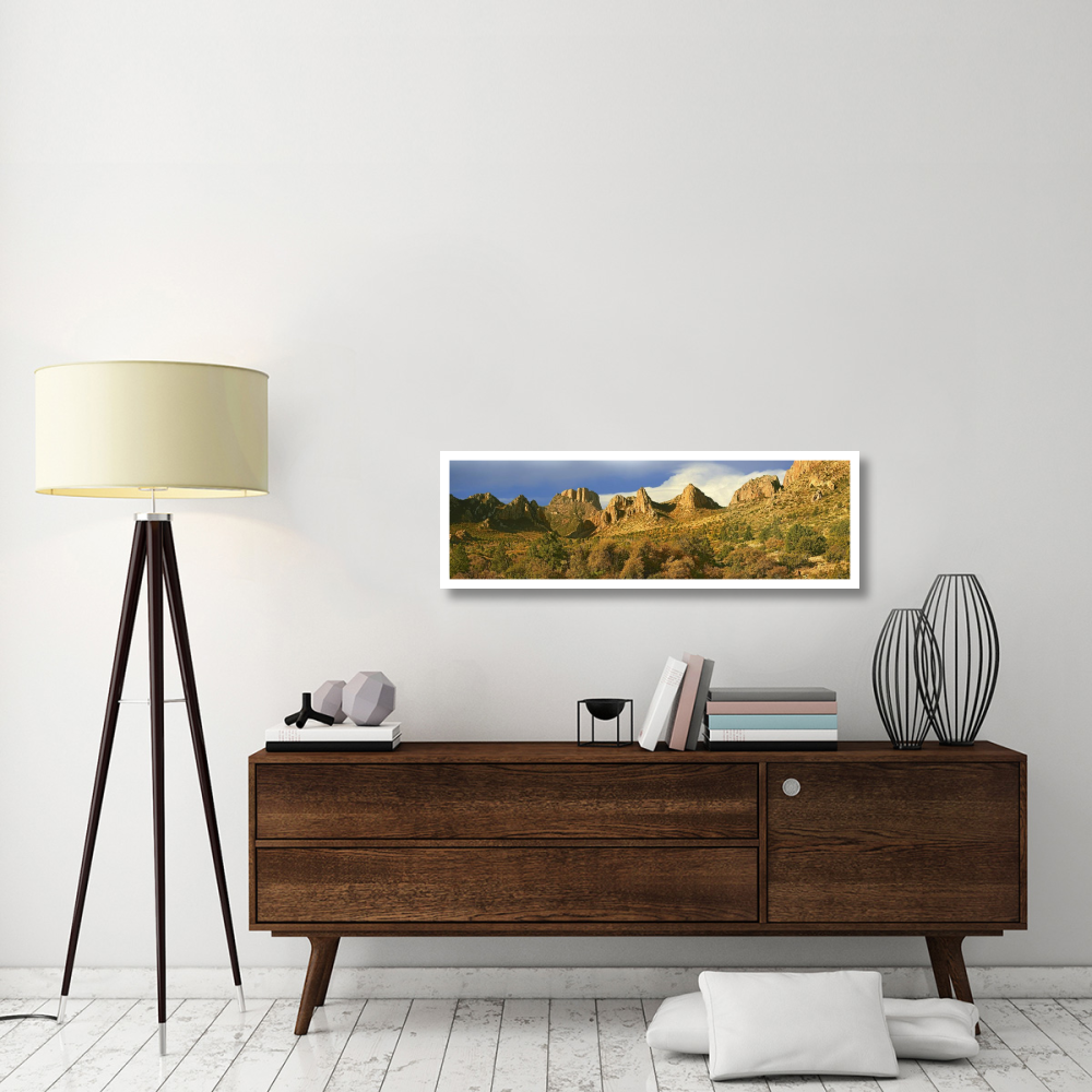 Panorama of Casa Grande National Monument, Arizona-Paper Art-46&quotx15.2"