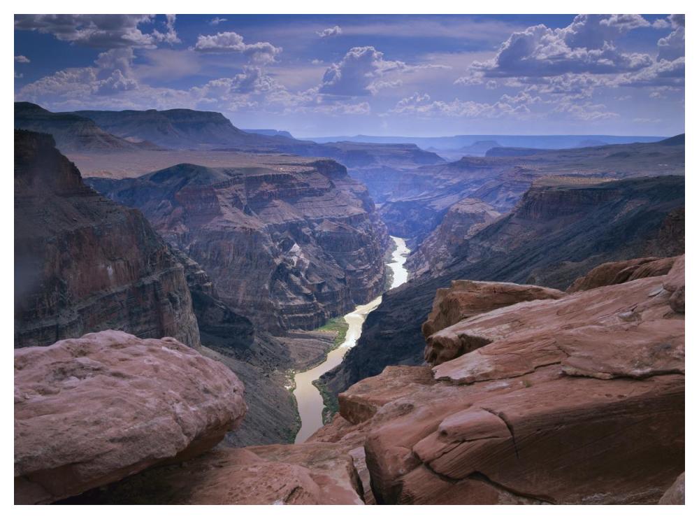 Colorado River, Grand Canyon National Park, Arizona-Paper Art-50"x38"