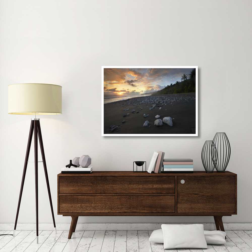 Rocks on beach, Corcovado National Park, Costa Rica-Paper Art-46&quotx33.24"