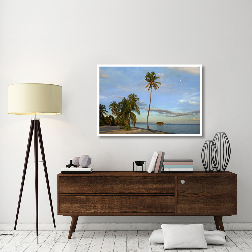 Coconut Palm trees on Pamilacan Island, Philippines-Paper Art-50&quotx34"