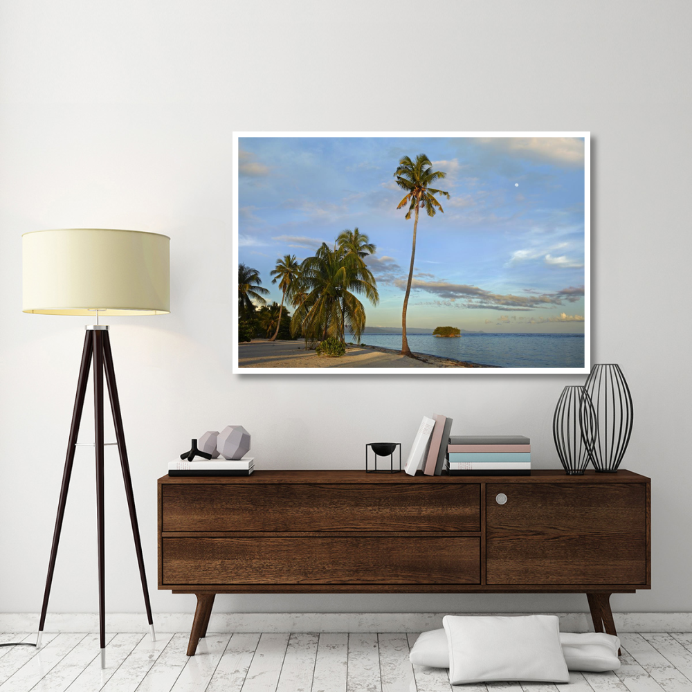 Coconut Palm trees on Pamilacan Island, Philippines-Paper Art-62&quotx42"