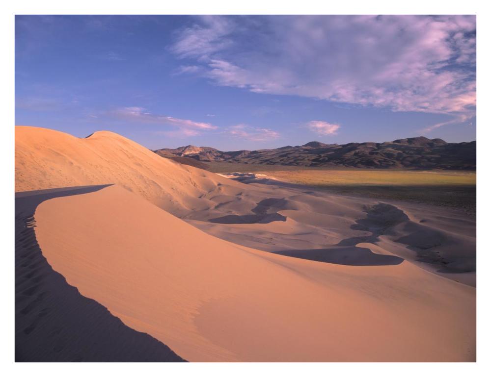 Eureka Dunes, Death Valley National Park, California-Paper Art-34"x26"