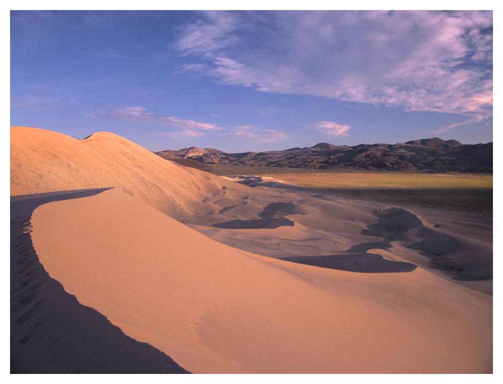 Eureka Dunes, Death Valley National Park, California-Paper Art-50"x38"