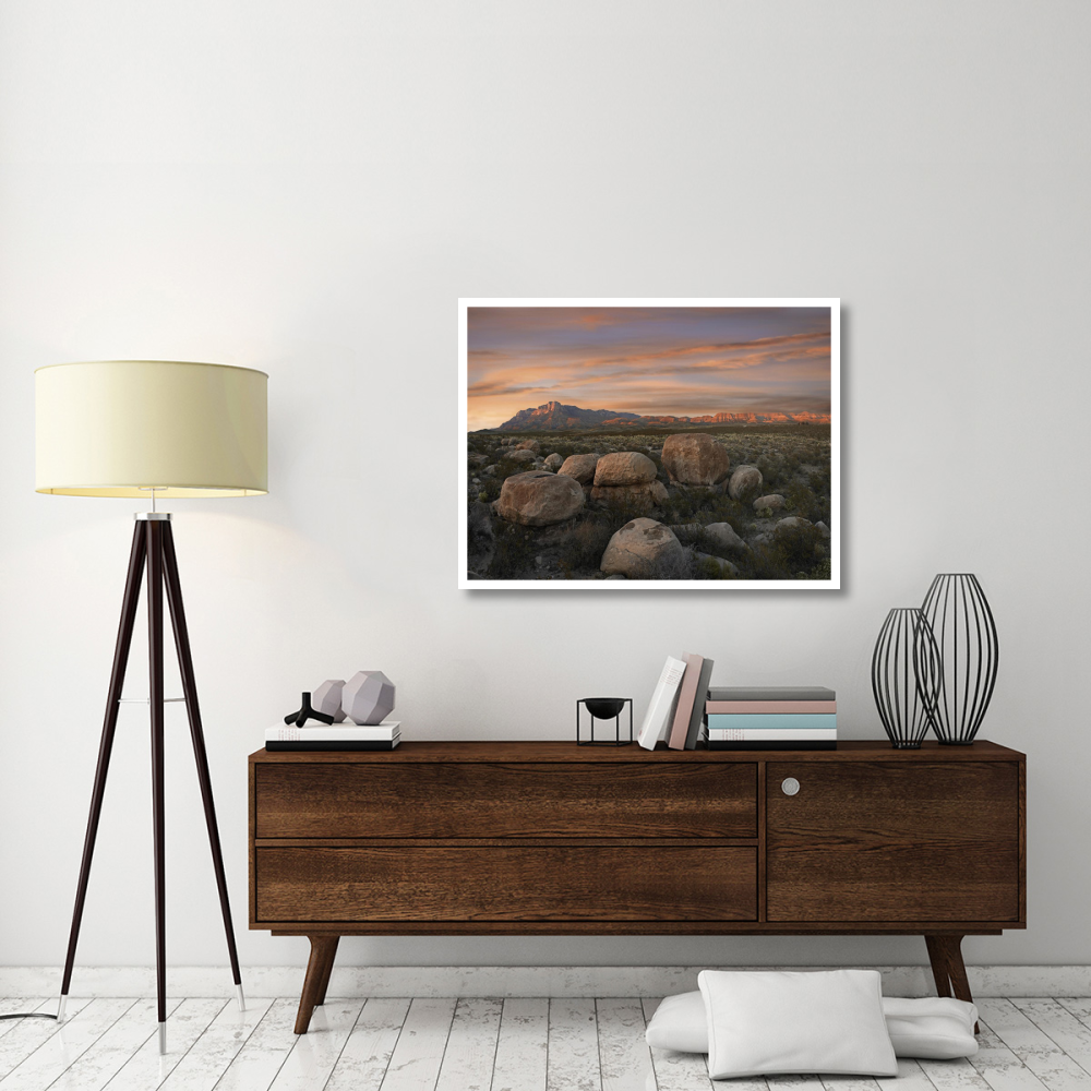 Boulders at Guadalupe Mountains National Park, Texas-Paper Art-42&quotx32"