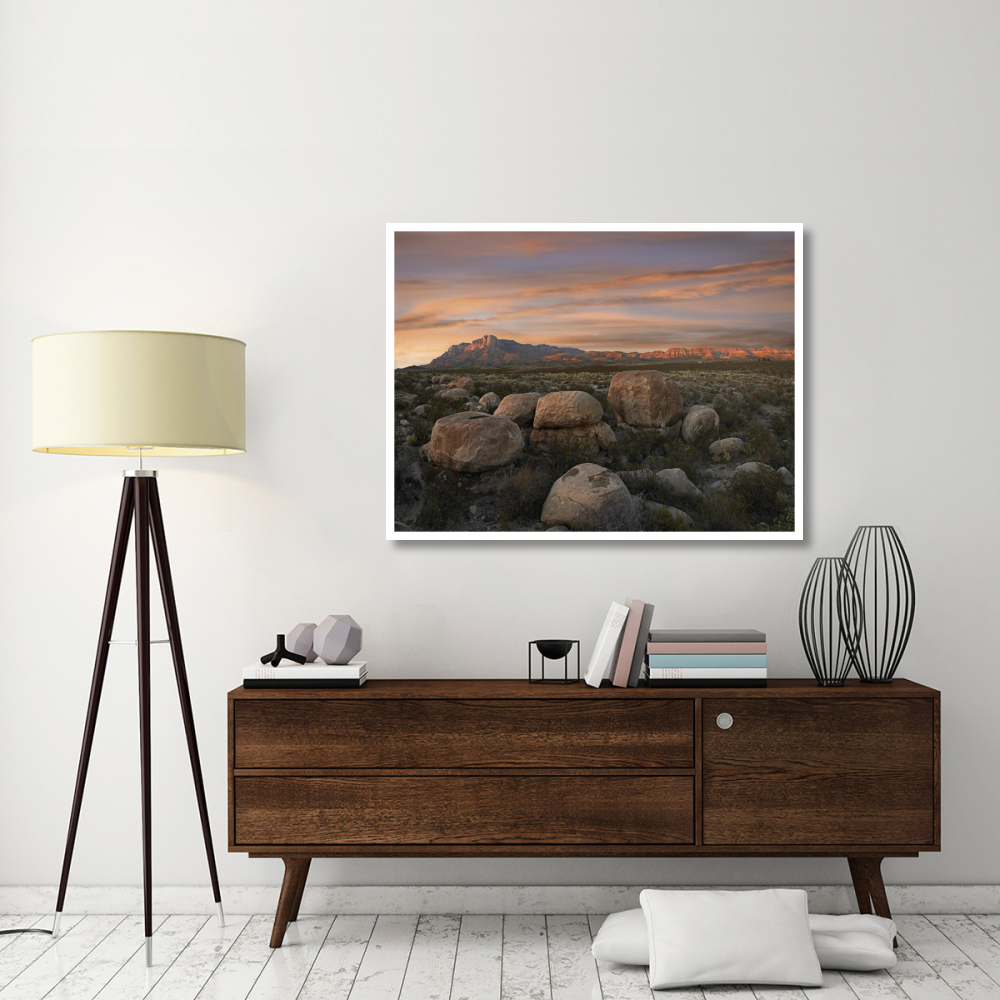 Boulders at Guadalupe Mountains National Park, Texas-Paper Art-50&quotx38"