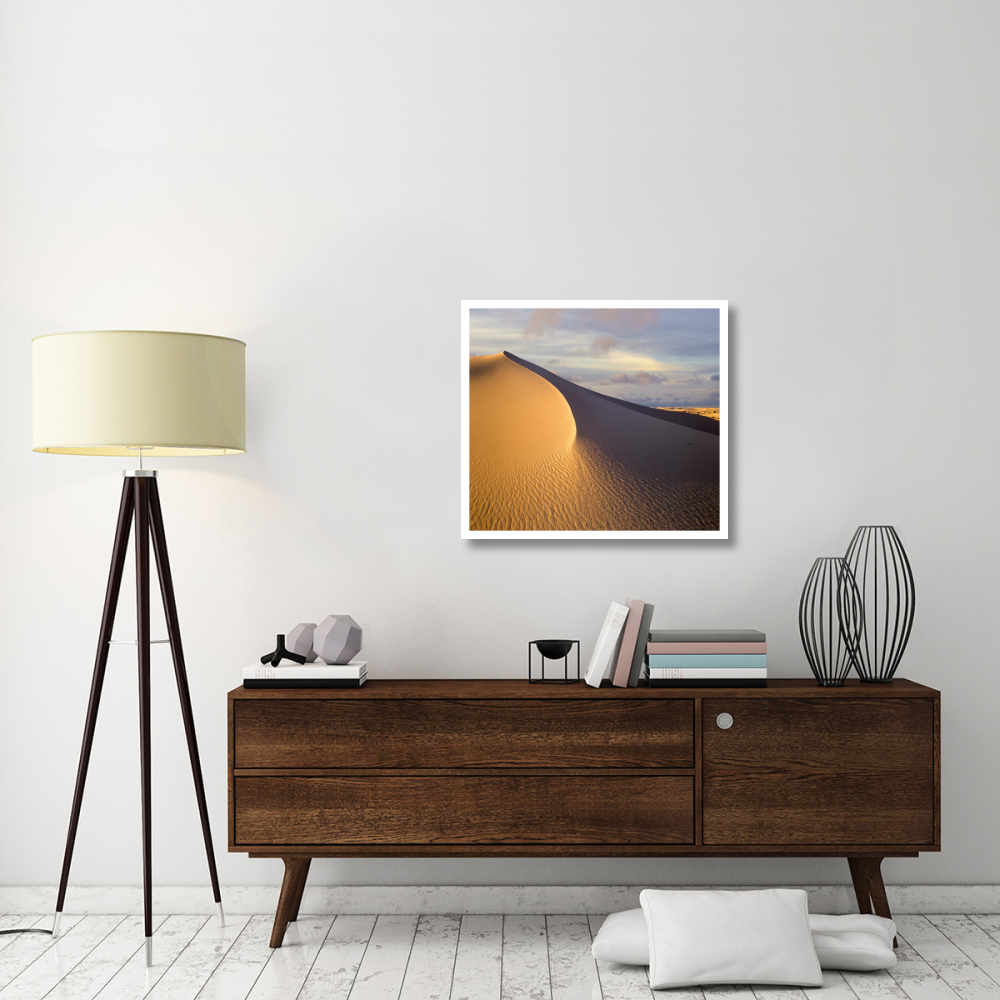 Sand dune, White Sands National Monument, New Mexico-Paper Art-32&quotx28.7"