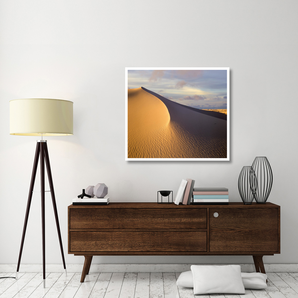 Sand dune, White Sands National Monument, New Mexico-Paper Art-42&quotx37.6"