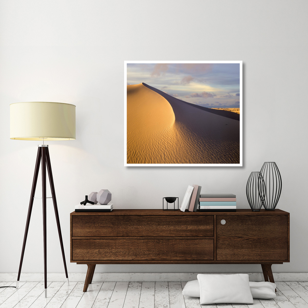 Sand dune, White Sands National Monument, New Mexico-Paper Art-46&quotx41.16"