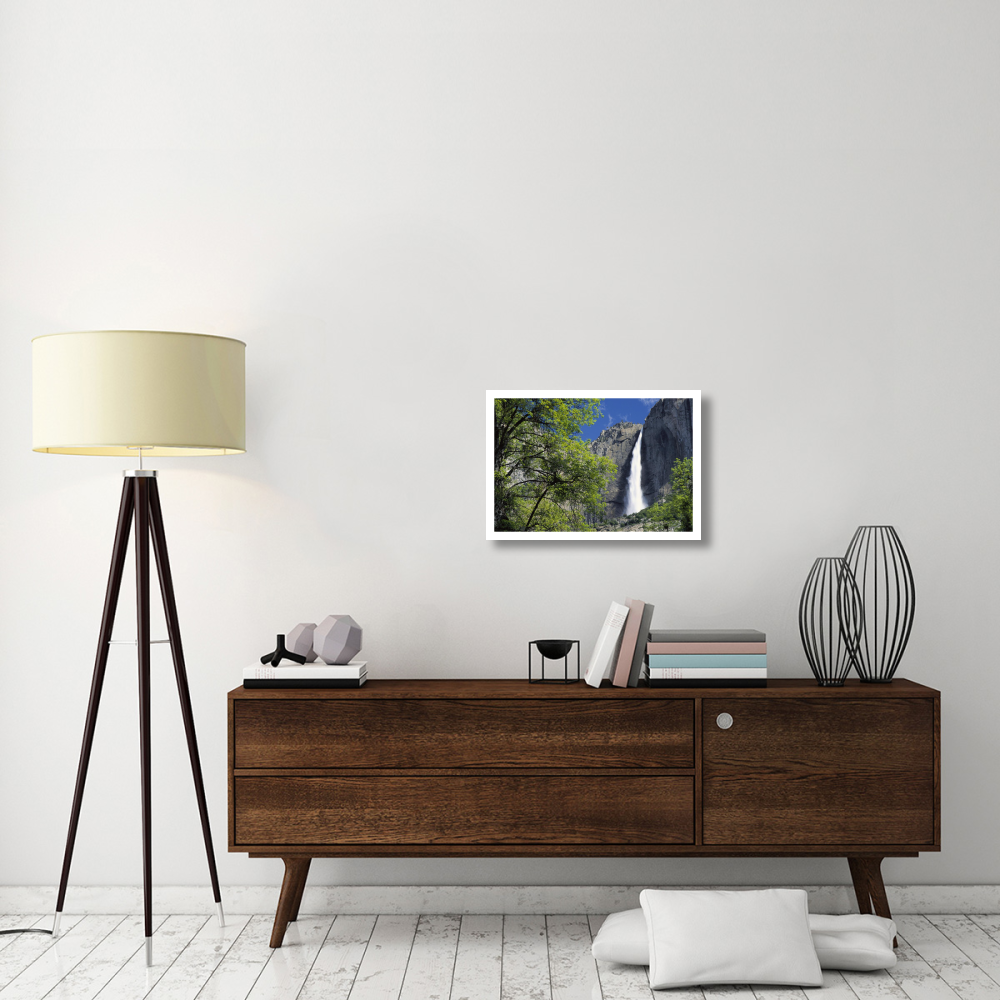 Bridal Veil Falls, Yosemite National Park, California-Paper Art-26&quotx18"