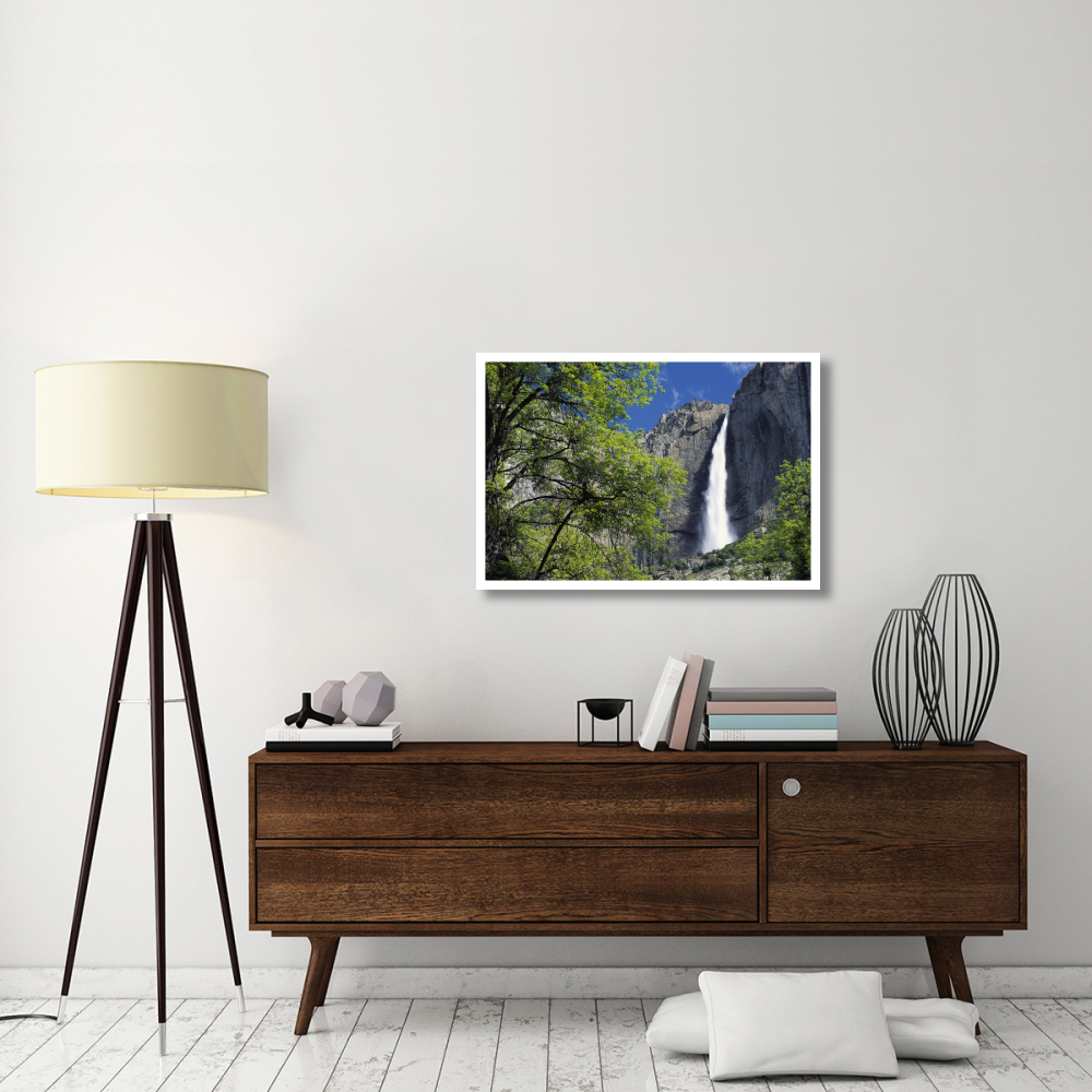 Bridal Veil Falls, Yosemite National Park, California-Paper Art-38&quotx26"