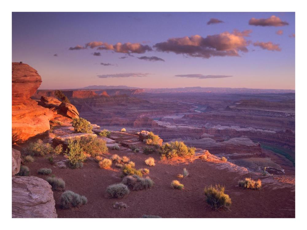 Green River Overlook, Canyonlands National Park, Utah-Paper Art-26"x20"
