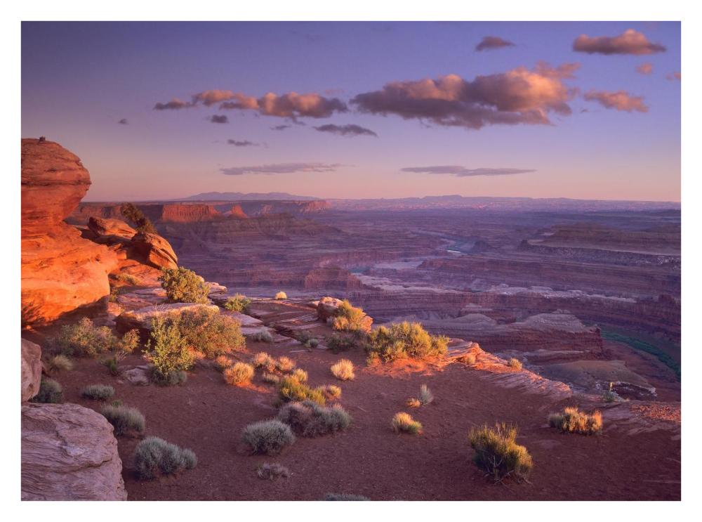 Green River Overlook, Canyonlands National Park, Utah-Paper Art-34"x26"