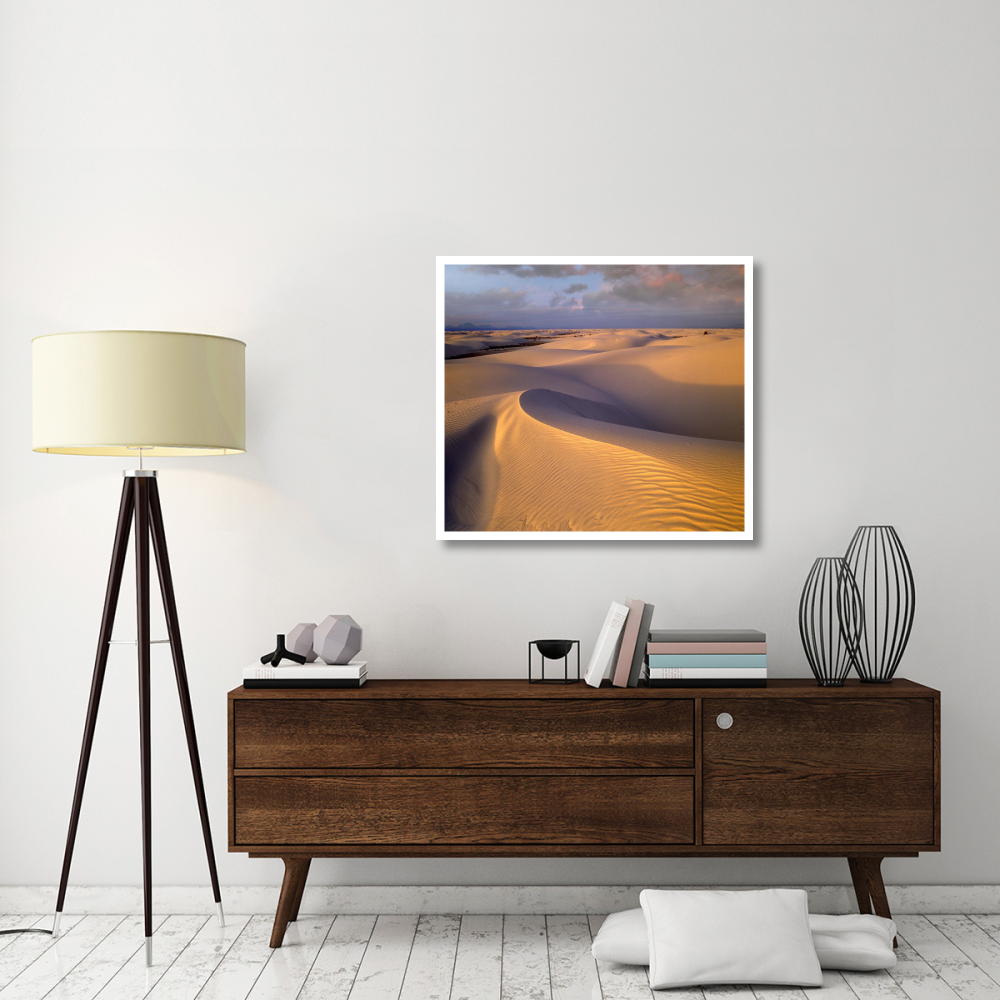 Sand dunes, White Sands National Monument, New Mexico-Paper Art-38&quotx34.04"