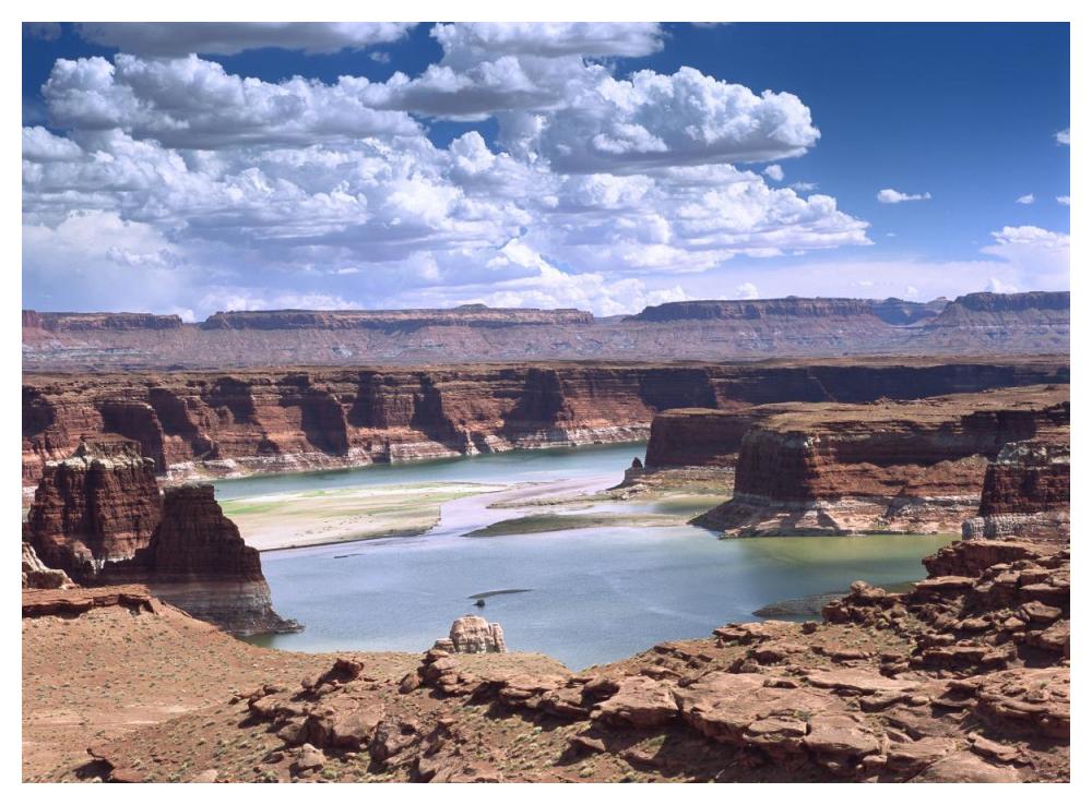 Lake Powell, Glen Canyon National Recreation Area, Utah-Paper Art-50"x38"