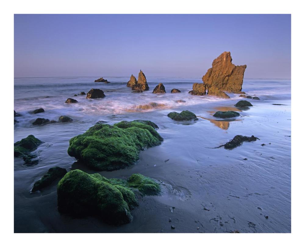 Seastacks on El Matador State Beach, Malibu, California-Paper Art-22"x18"