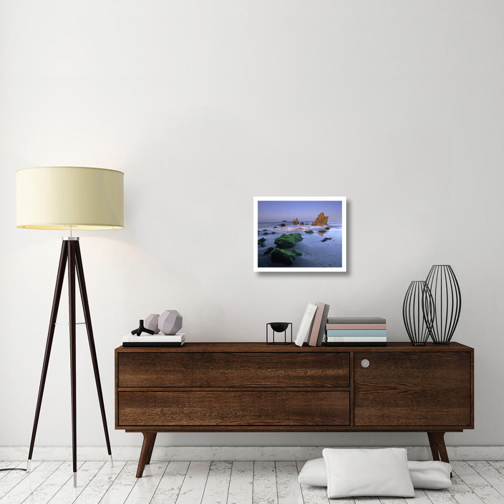 Seastacks on El Matador State Beach, Malibu, California-Paper Art-22&quotx18"