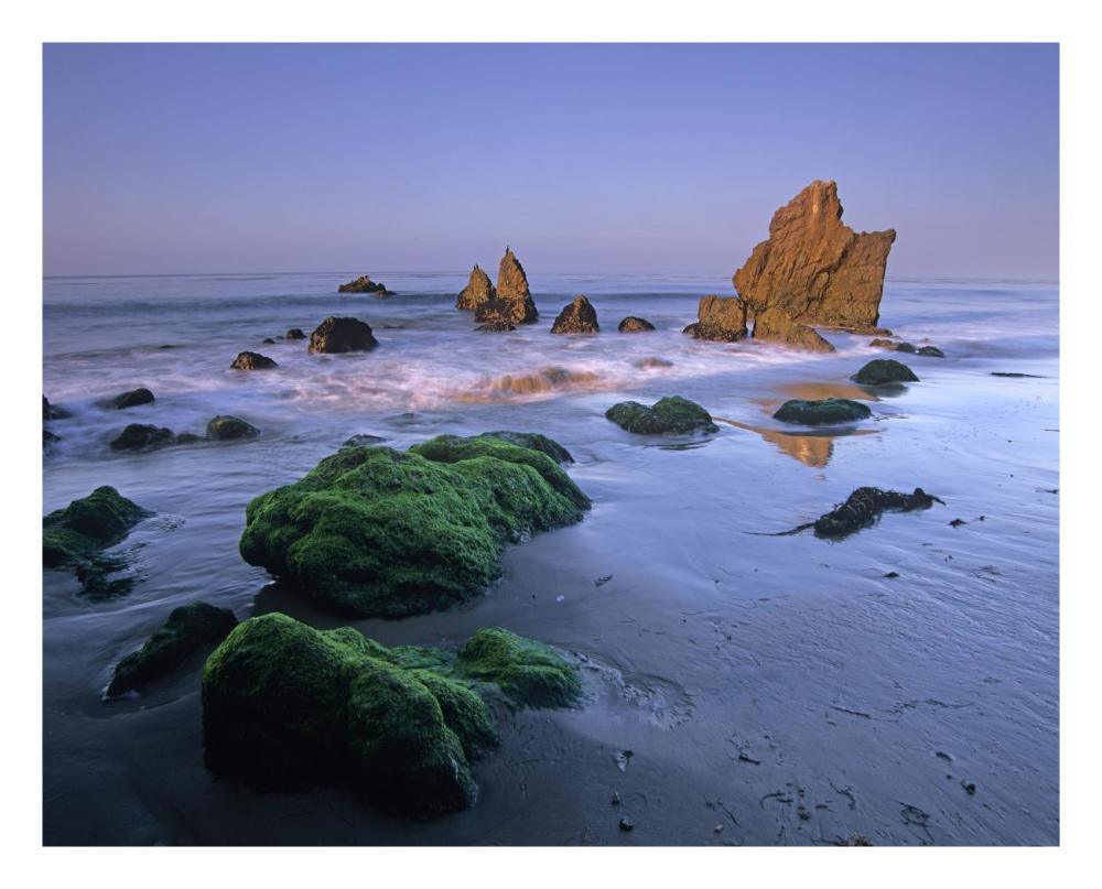Seastacks on El Matador State Beach, Malibu, California-Paper Art-26"x22"