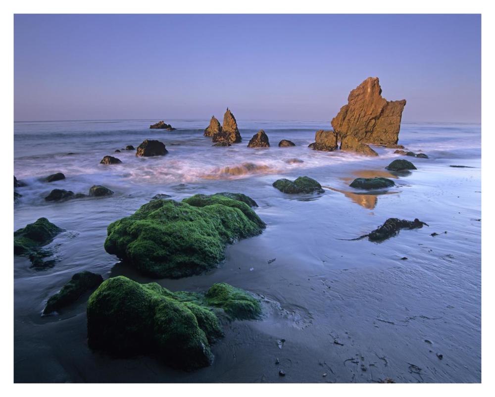 Seastacks on El Matador State Beach, Malibu, California-Paper Art-37"x30"