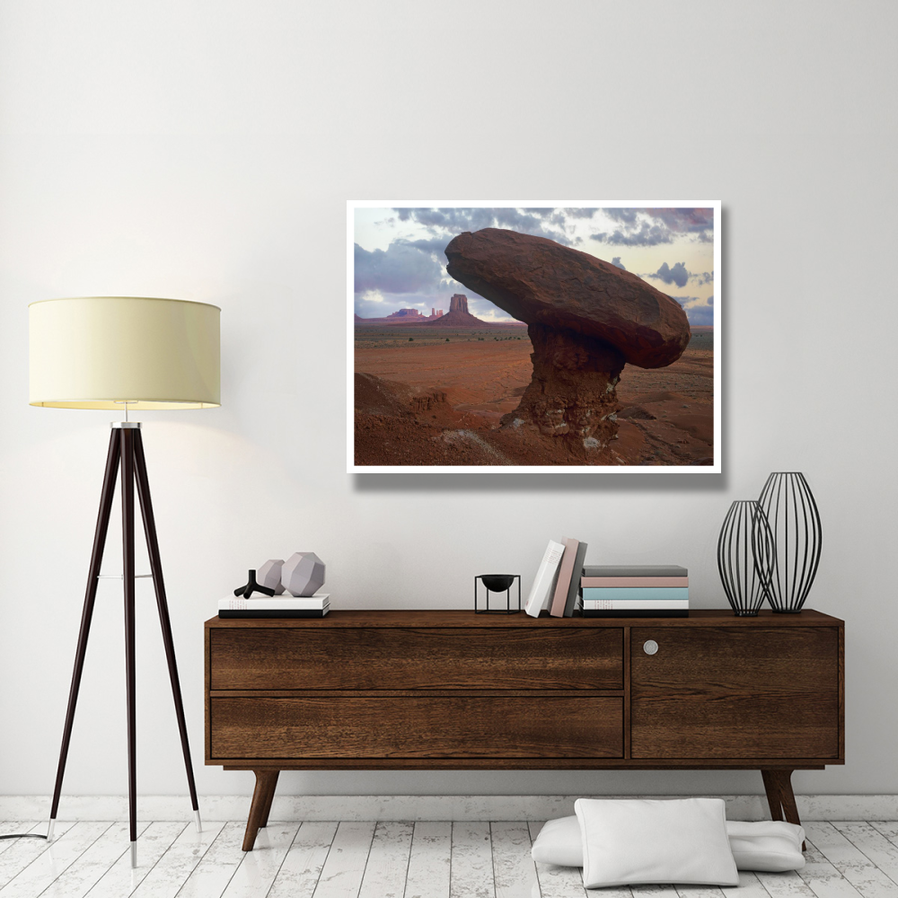 Mushroom Rock at North Window, Monument Valley, Arizona-Paper Art-50&quotx38"