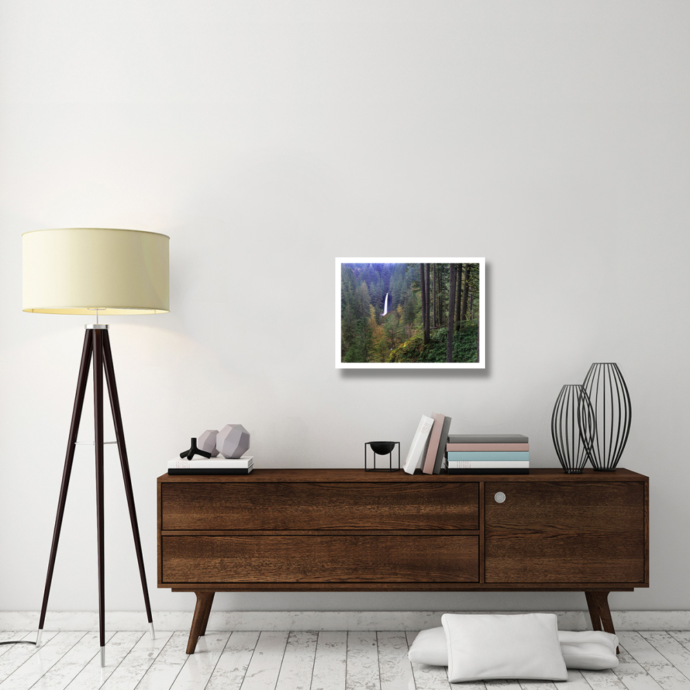 North Falls, Silver Falls State Park near Salem, Oregon-Paper Art-26&quotx20"